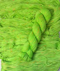 Lime Neon Tweed